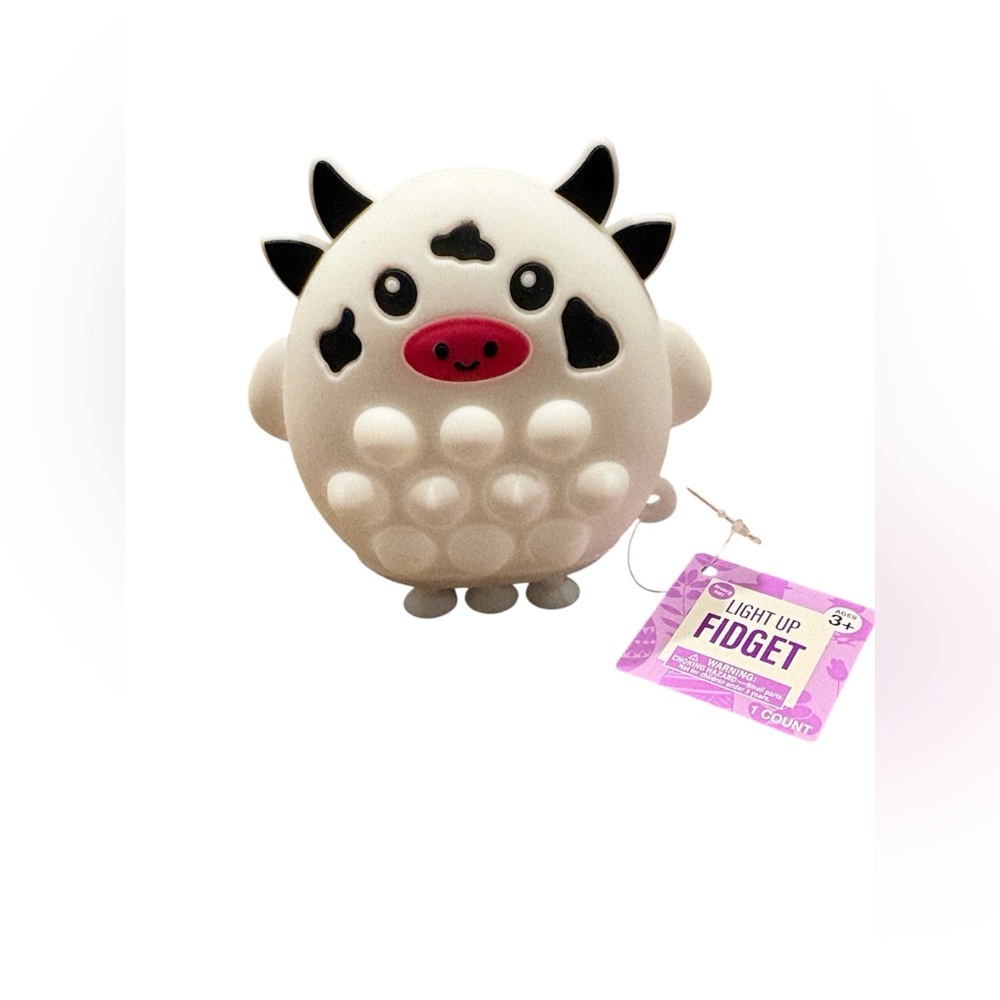 Cow Light-Up Fidget Toy